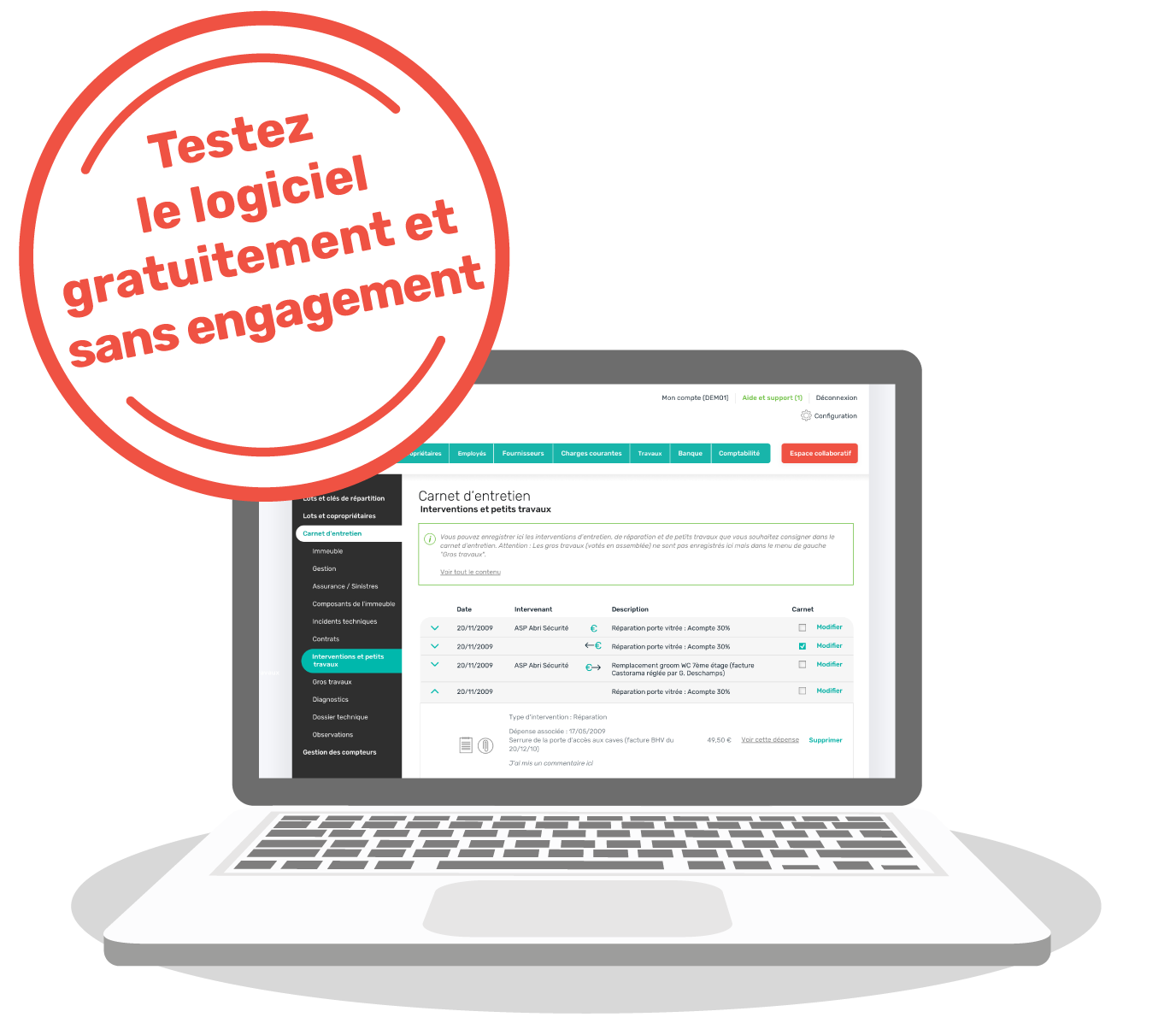 Coprolib' : un logiciel complet pour tous vos besoins